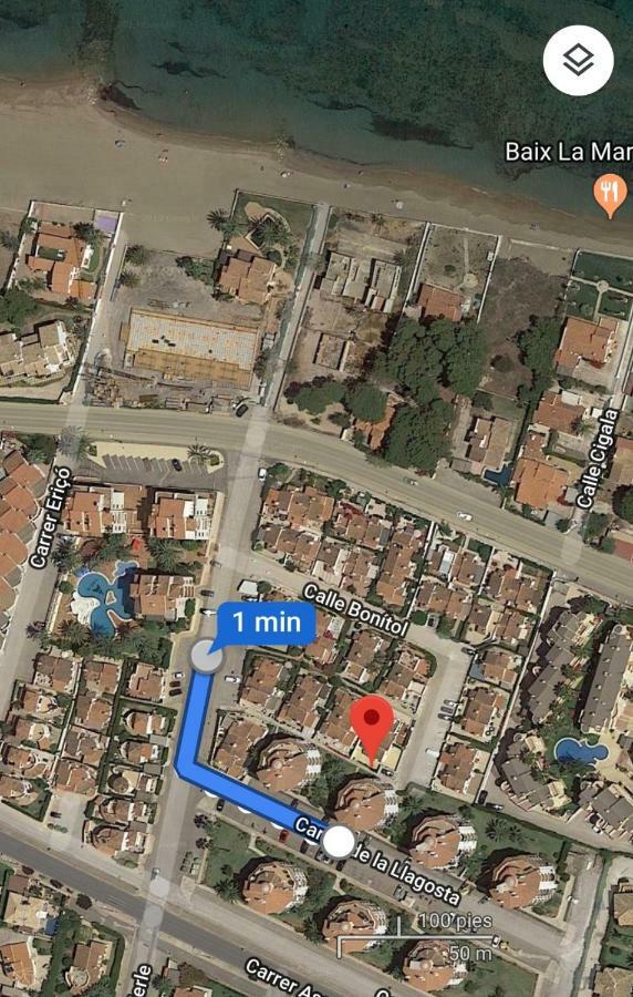 Estudio Con Piscina, Playa Y Wifi Denia Zewnętrze zdjęcie